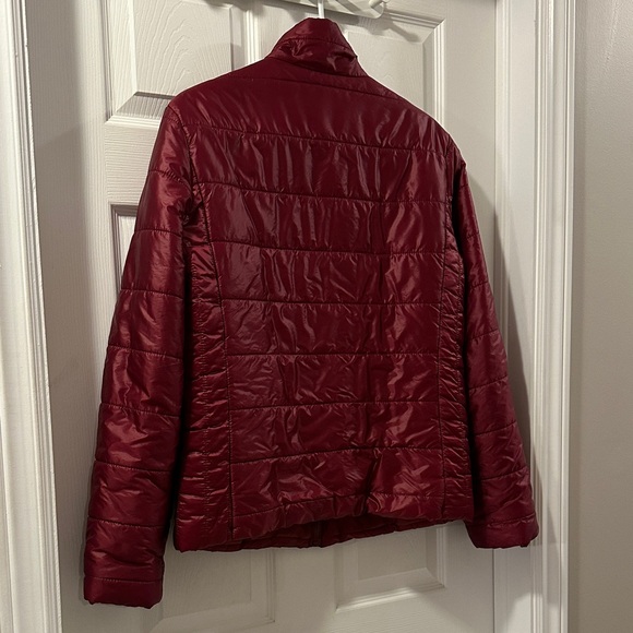 Women's Cherry Red light Puff Jacket - Picture 6 of 10
